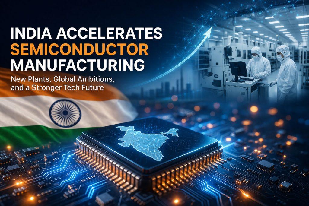 India Accelerates Semiconductor Manufacturing